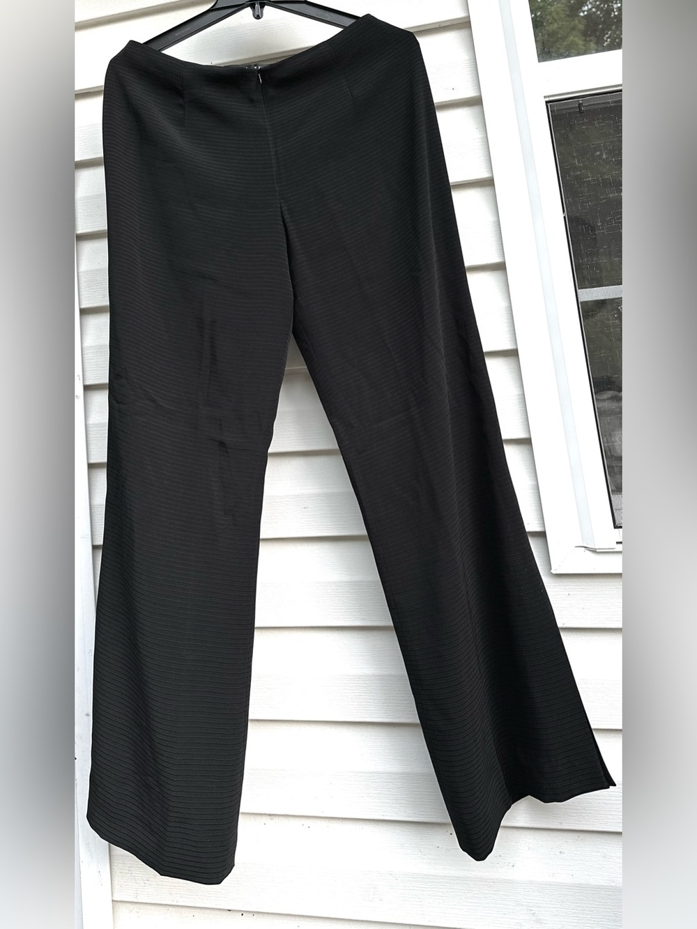Yansi Fugel Black Wide-Leg Women's Pants
